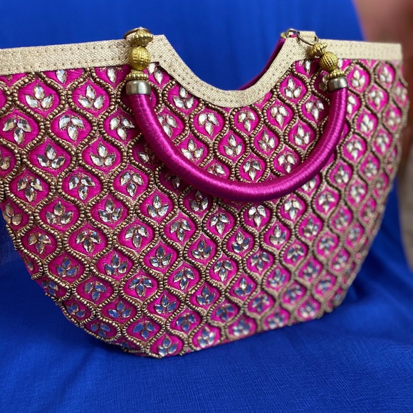 Mini party handbag/Indian handbag - Picture 7 of 8